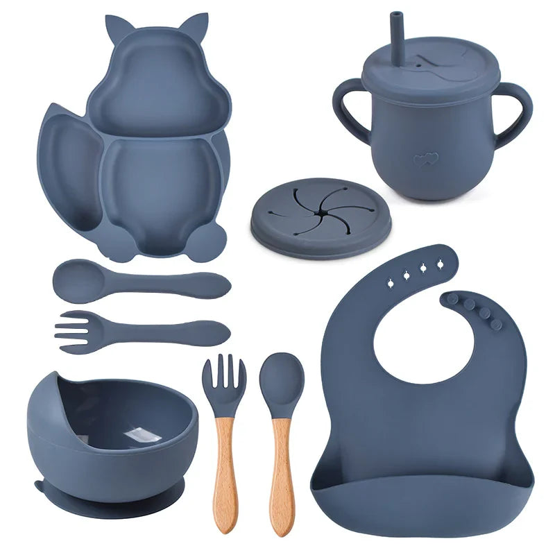 Baby Silicone Feeding Set - # BAGE21110003