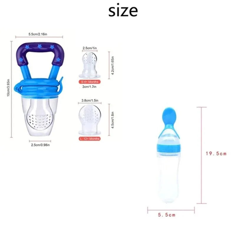 Baby Squeezing Feeding Spoon - # BAGE21110007