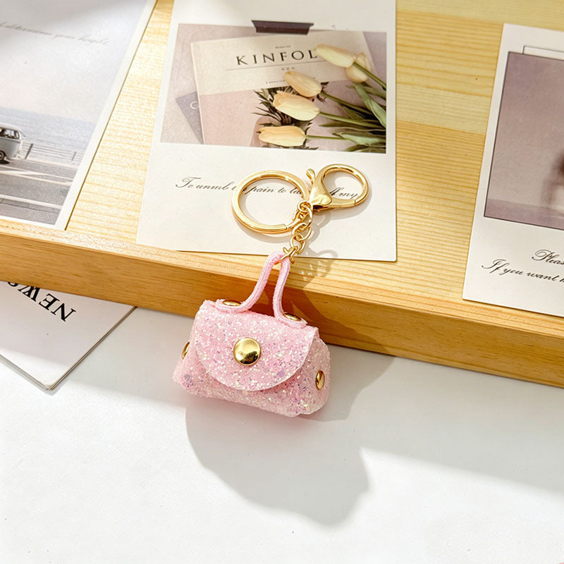 New Minimalist Mini Coin Purse Keychain Pendant