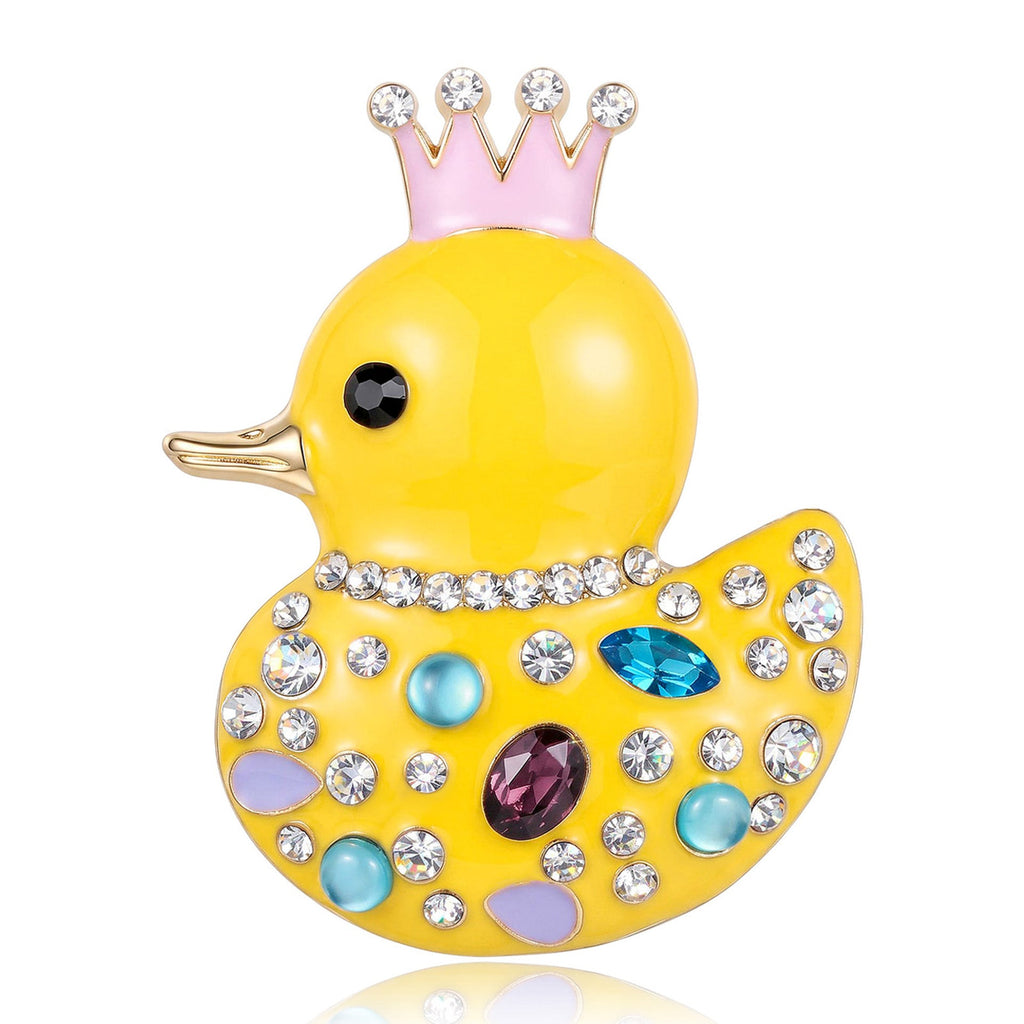 Simple Fashionable And Versatile Cute Duck Brooch