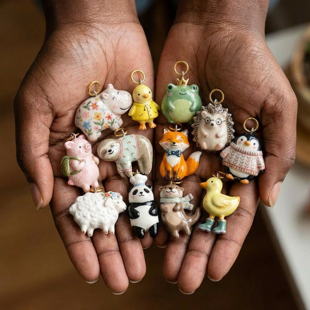 Hippopotamus Pendant Accessory For The Animal World