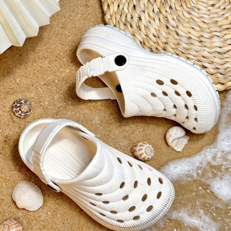 2026 Summer Kids Garden Clogs, Thick Sole Non-slip Closed Toe Sandals, Outdoor Beach Slippers For Boys And Girls Big Kids