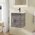 16" Floating Bathroom Vanity