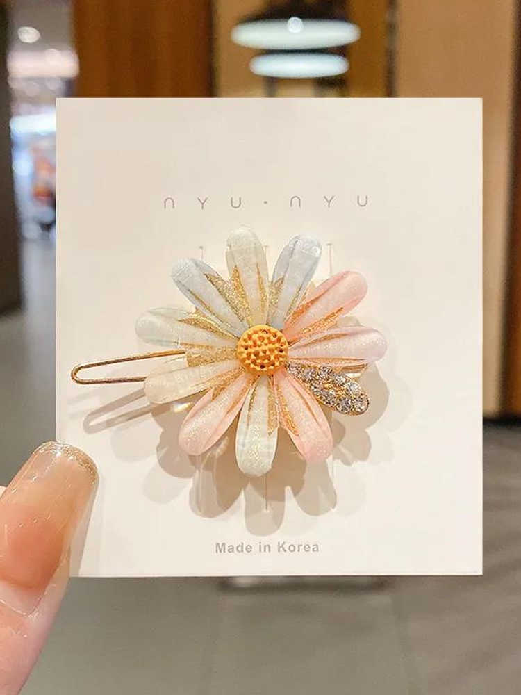 Summer Alloy Handmade Temperament Petals Barrettes