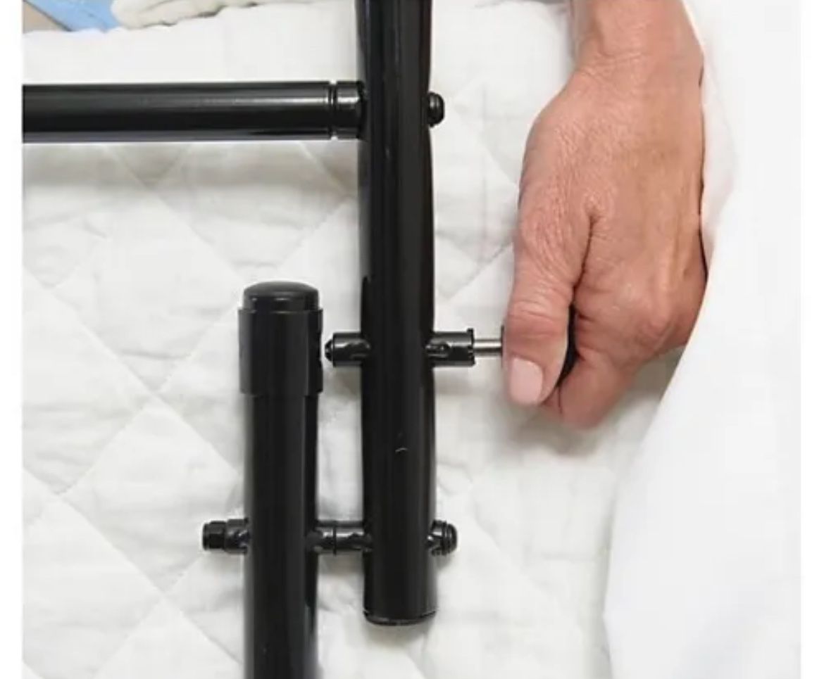 Stander 30" Safety Bed Rail, Folding Bedside Safety Guard Rail