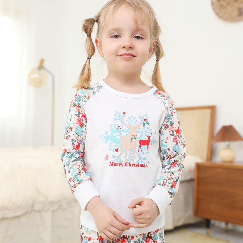 New Printed Family European And American Pajamas