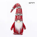 Christmas Decorations Faceless Doll Dolls Style Woolen Old Window Decorations