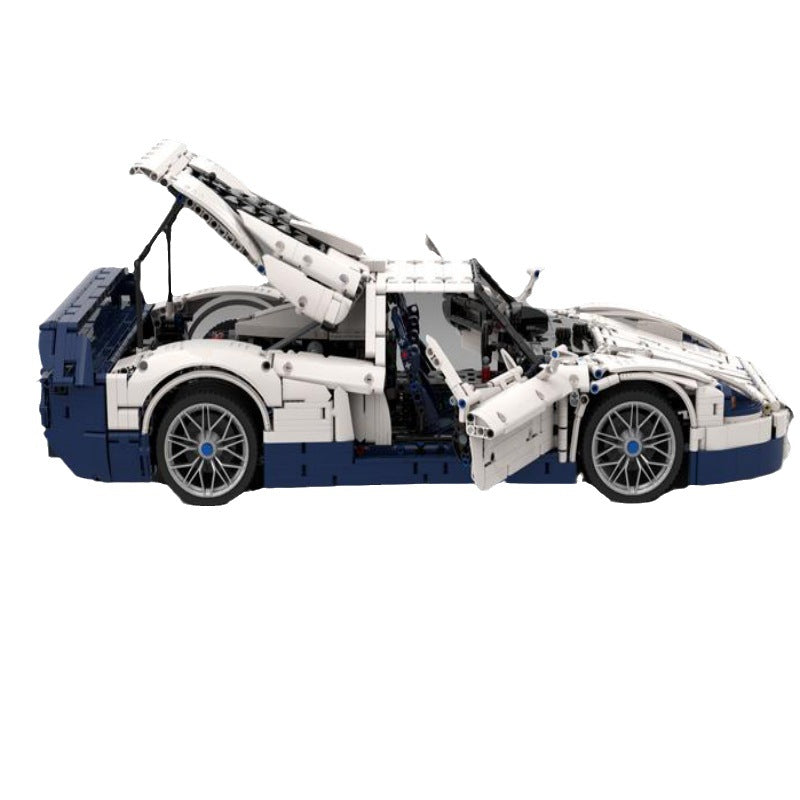 Super Sports Car Splicing Technological Blocks Toys