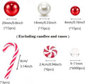 Floating Stuffed Vase Christmas Decorations