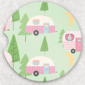 Car Coaster Set - Campers