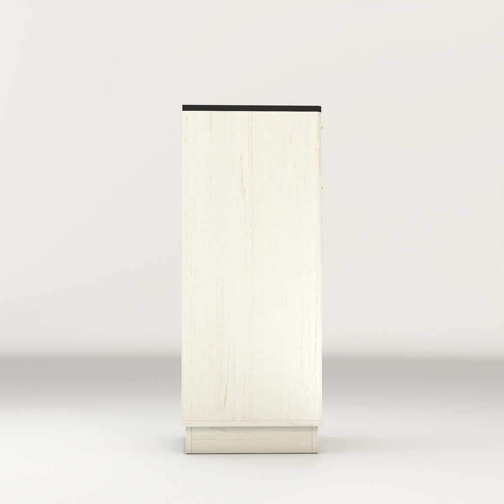 10-Gallon Woodgrain Tilt-Out Trash Can Cabinet