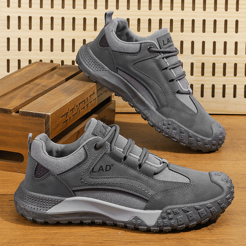 2026 New Men's Safety Work Shoes, Comfortable Versatile Mesh Casual Sneakers, Anti-slip Wear-resistant Working Footwear