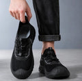 New Summer Men's Mesh Breathable Shoes, Slip-on Lazy Sneakers, Non-slip Soft Sole Outdoor Casual Footwear