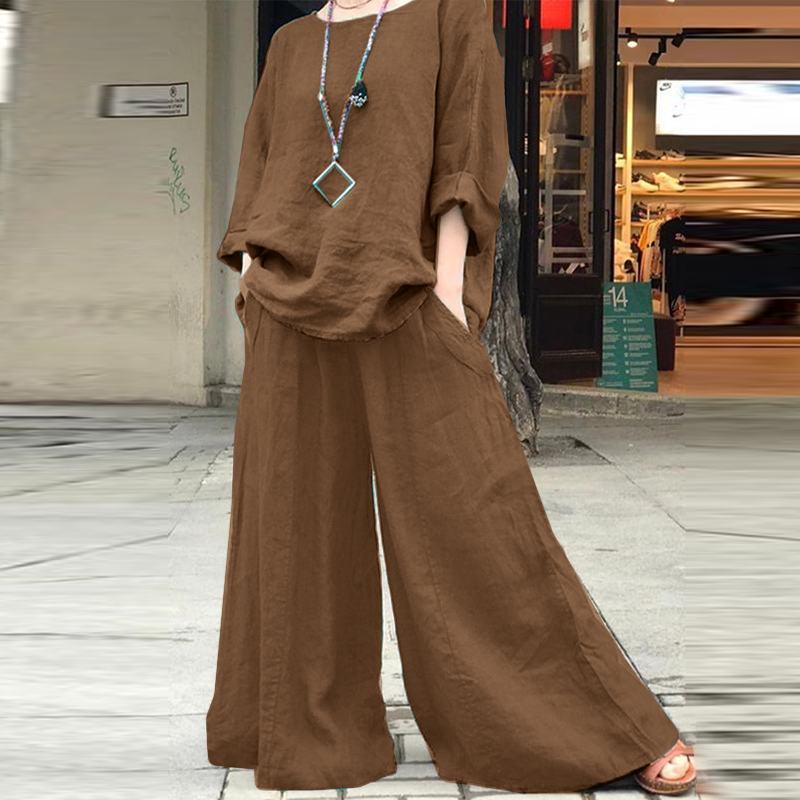 Women's Fashion Casual Loose Solid Color Suit