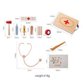Children Play House Little Doctor Toy Doctor Stethoscope Educational Toy Suit