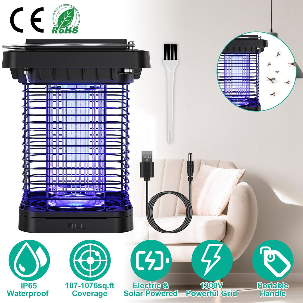 Bug Zapper Solar Powered Mosquito Killer