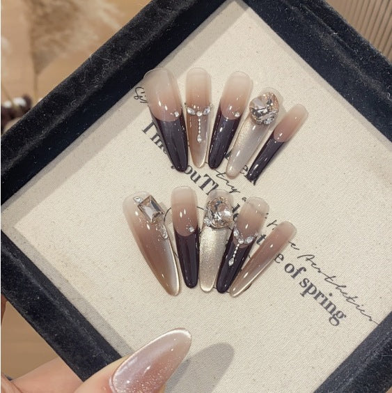 0995- Handmade press on nails fake nails removable