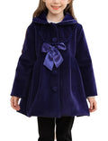 Camidy Toddler Girls Trench Coat | Dark Blue | 7-8 Years - # GIAA21210022