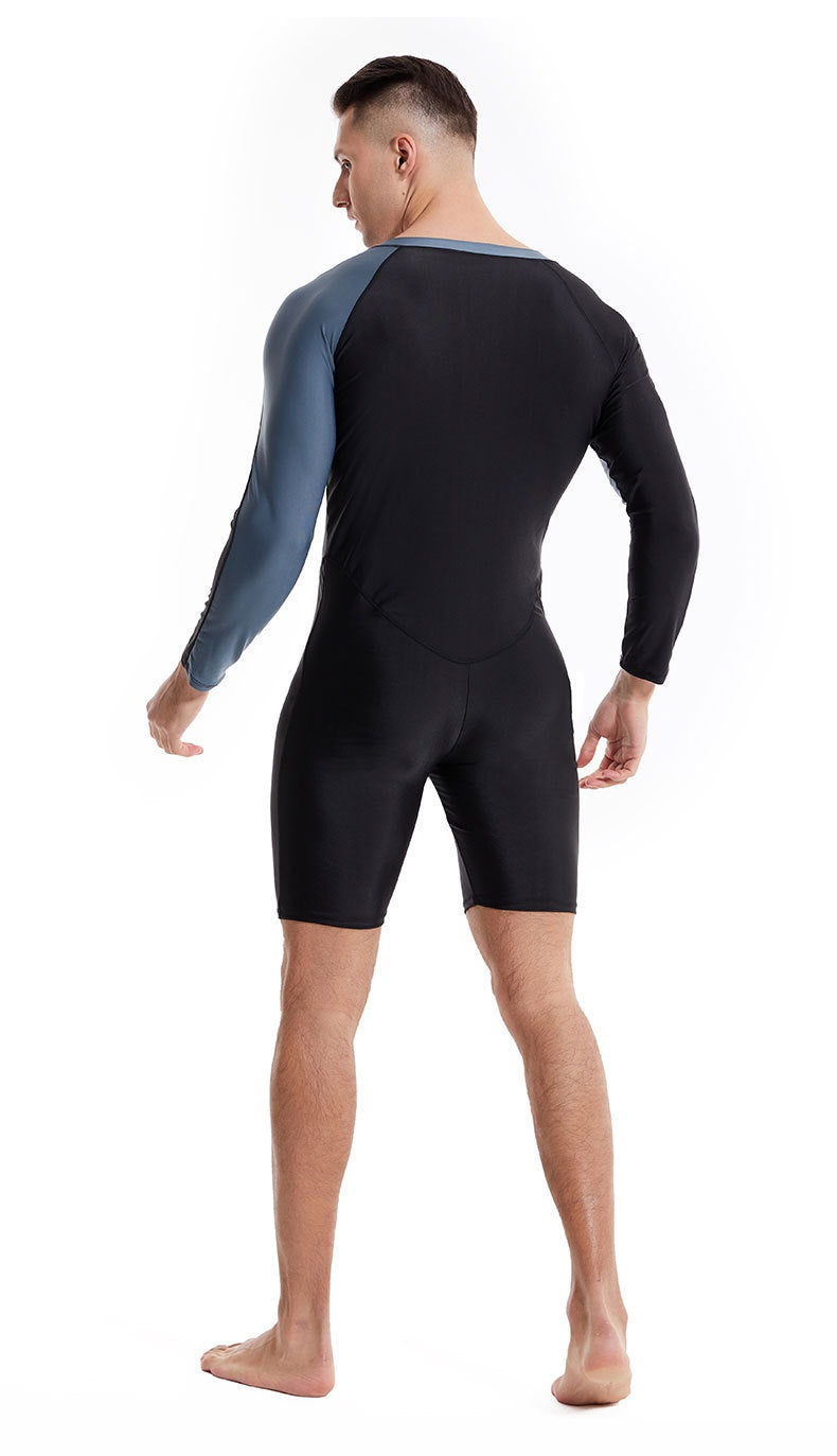 Men's Professional Diving One-piece Swimsuit