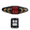 Bicycle steering lights