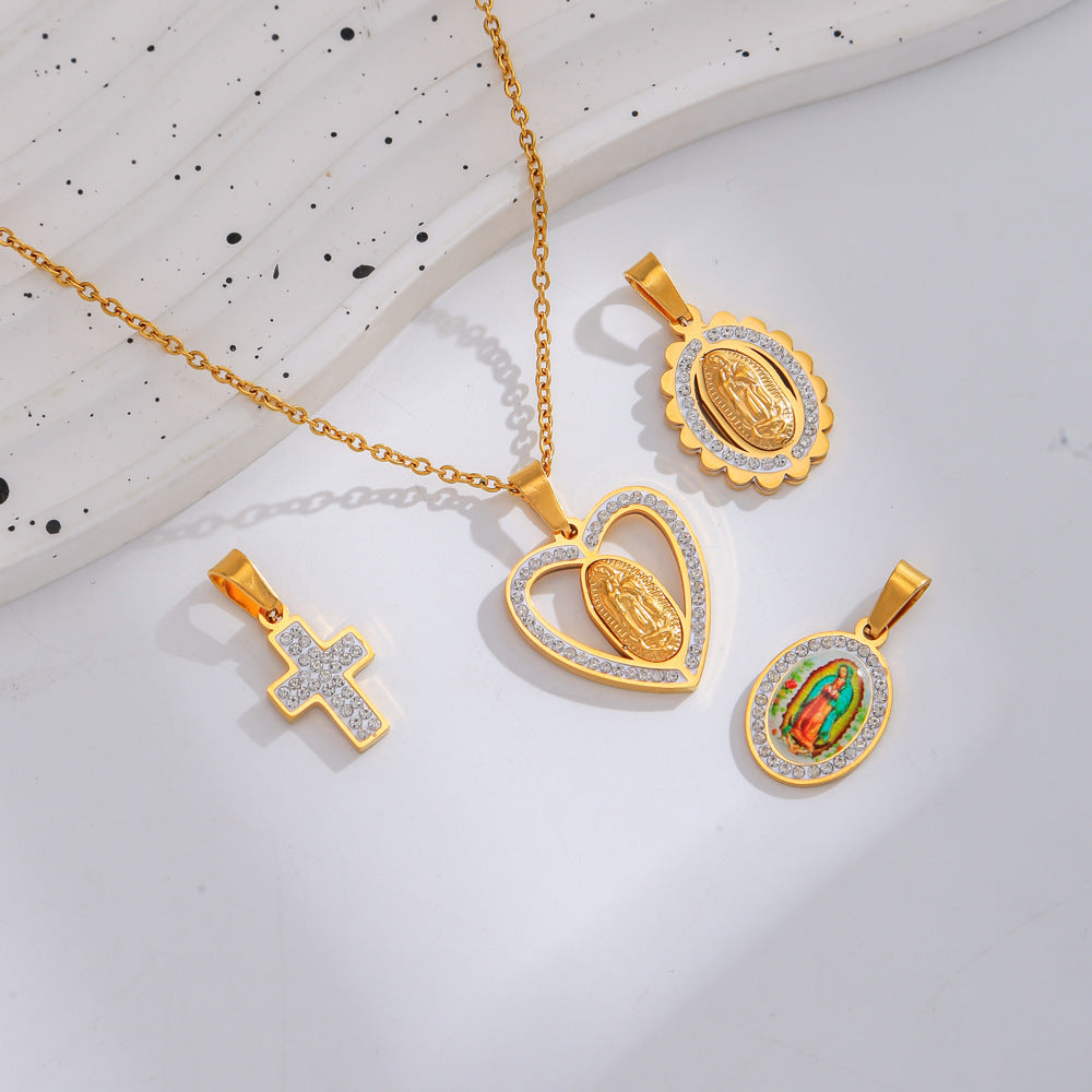 Character-shaped Mini Pendant DIY Charm Accessory