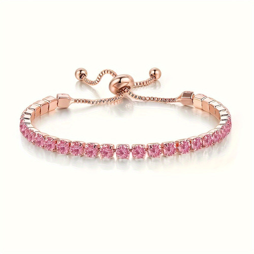 Zircon Full Diamond Light Luxury Chic Bracelet