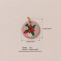 New Floral-print Pendant Accessory