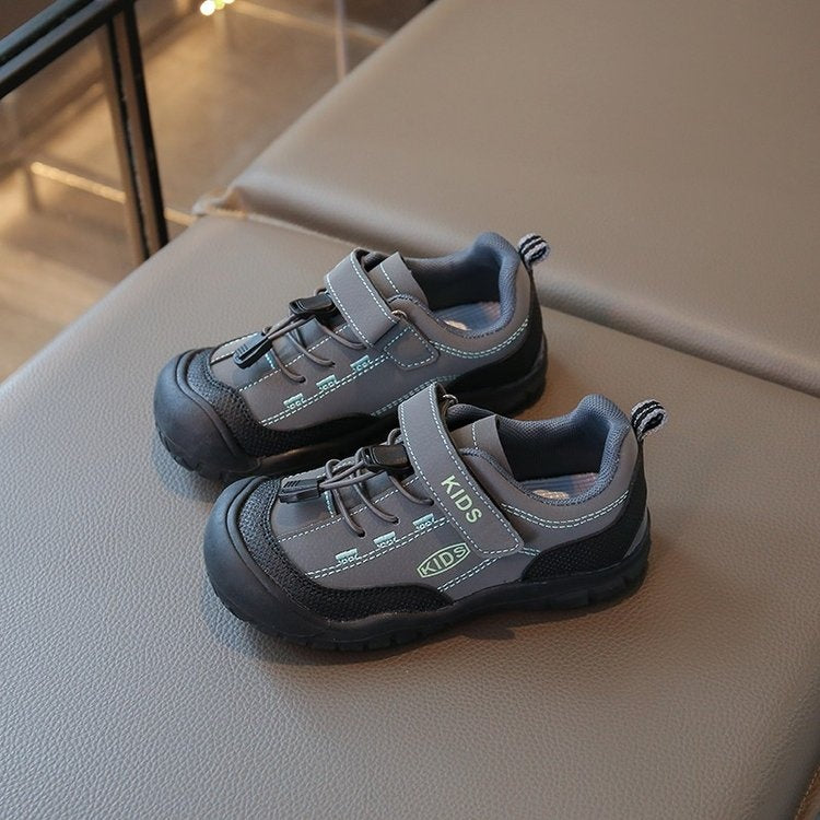 2026 New Spring Autumn Kids Sneakers, Boys Girls Running Shoes Hiking Shoes Non-slip Anti-kick Dad Shoes