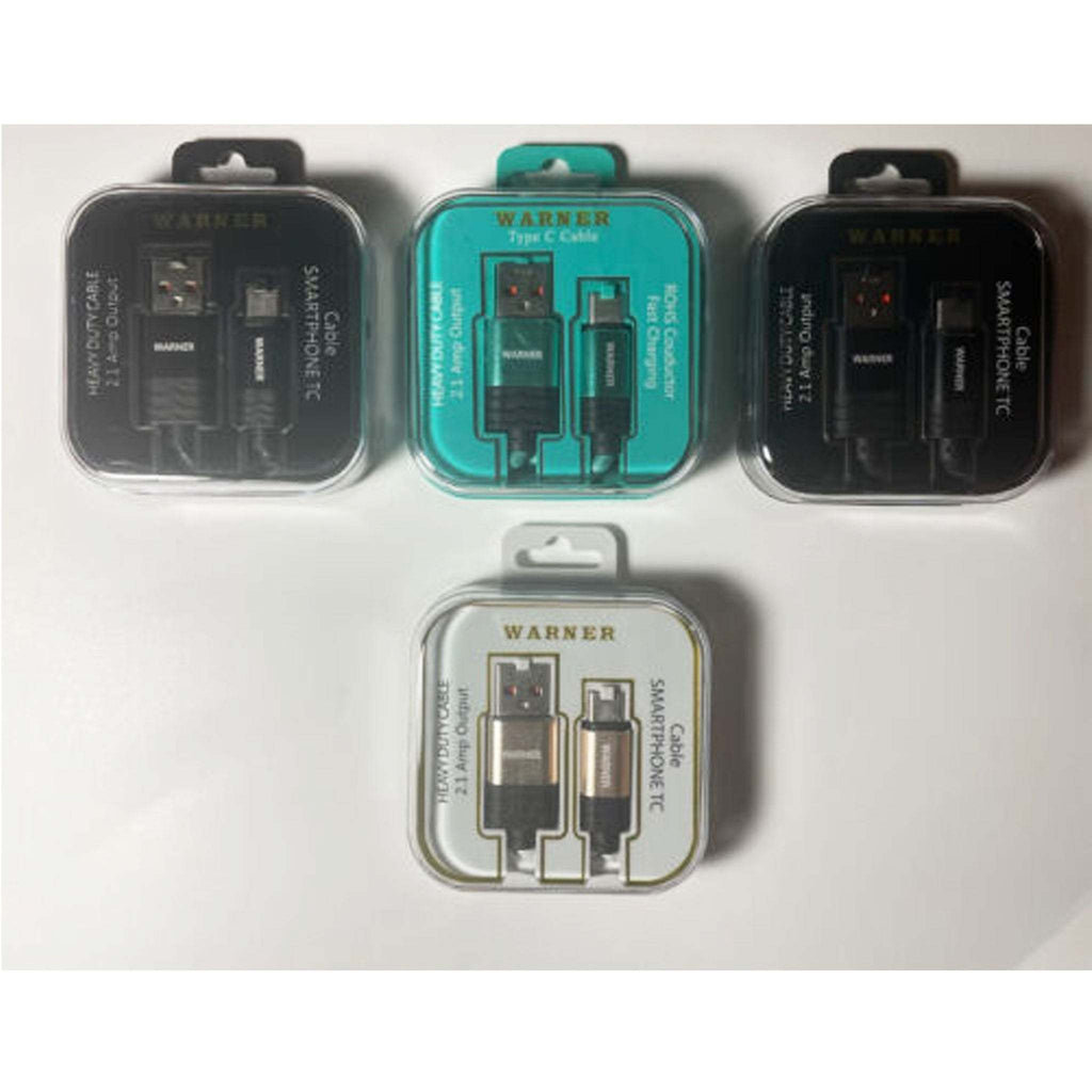 Warner Deluxe Royal Heavy Duty Type C Cable 99908 Smartphone