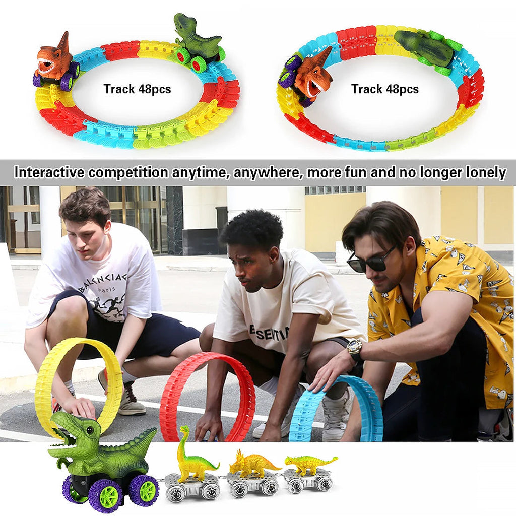 Climbing Anti Gravity Rail Car Toys - # BOT&G51710001