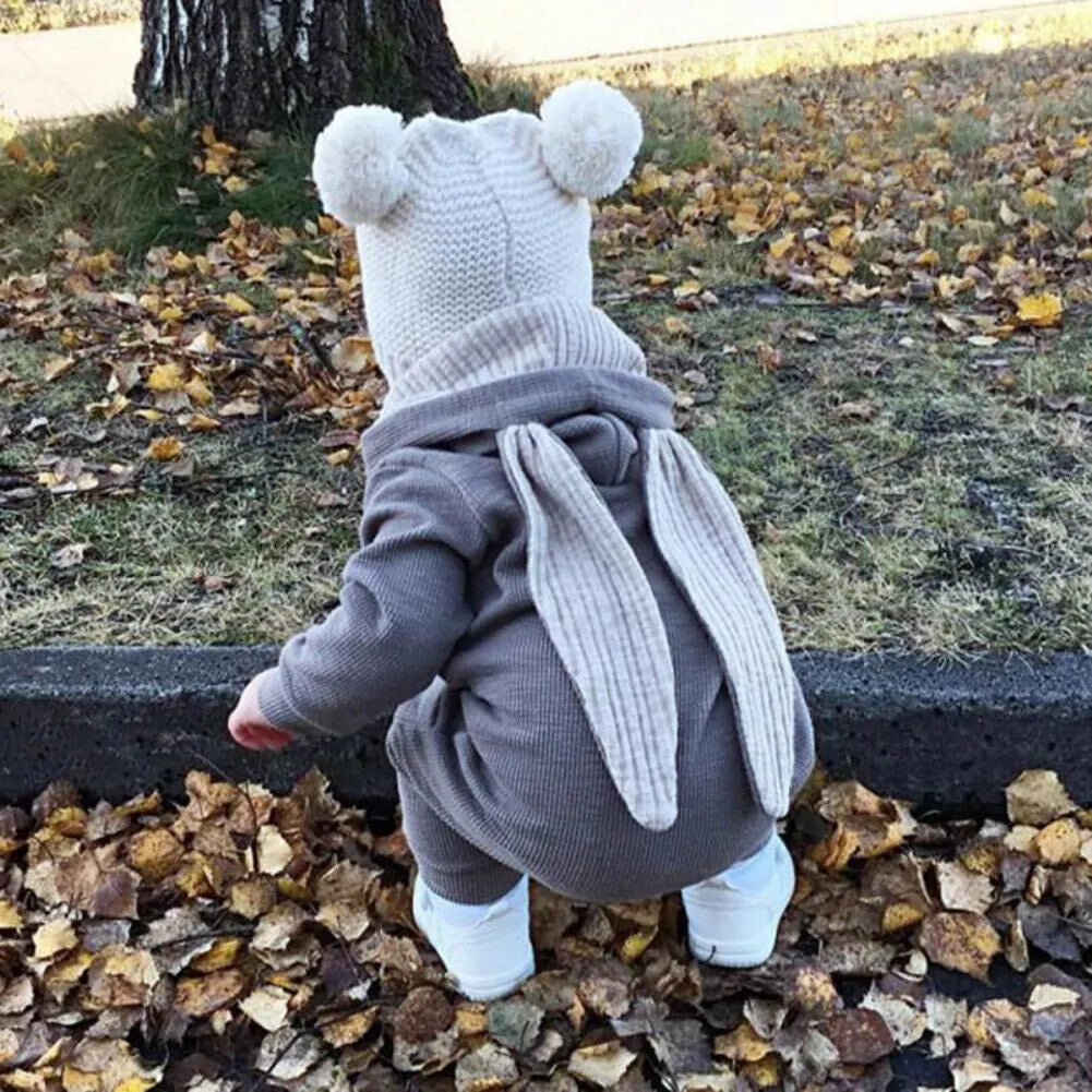 Cutest Warm Bunny Rompers - # BAAA21110028