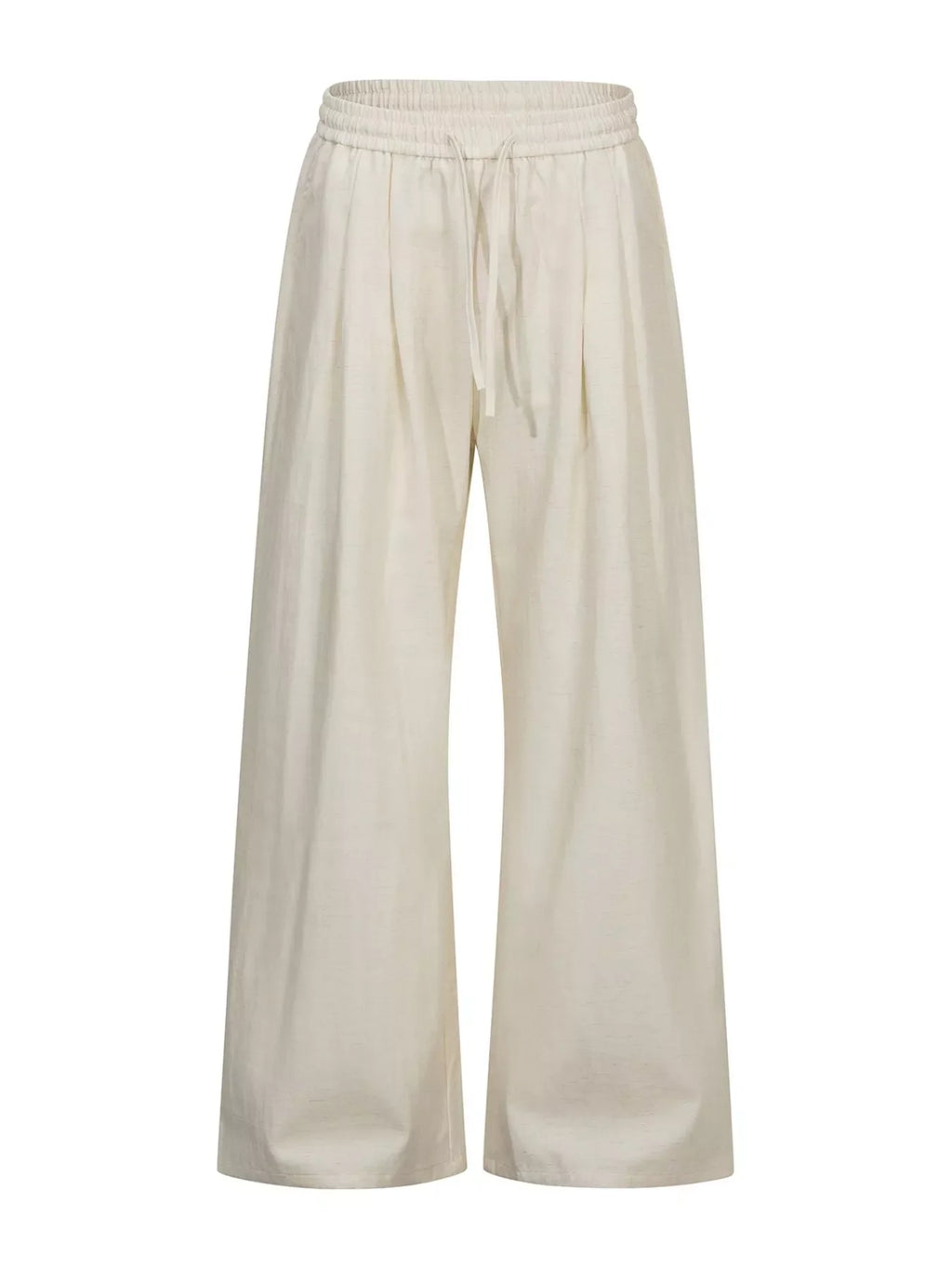 Men's Wide-Leg Drawstring Pants