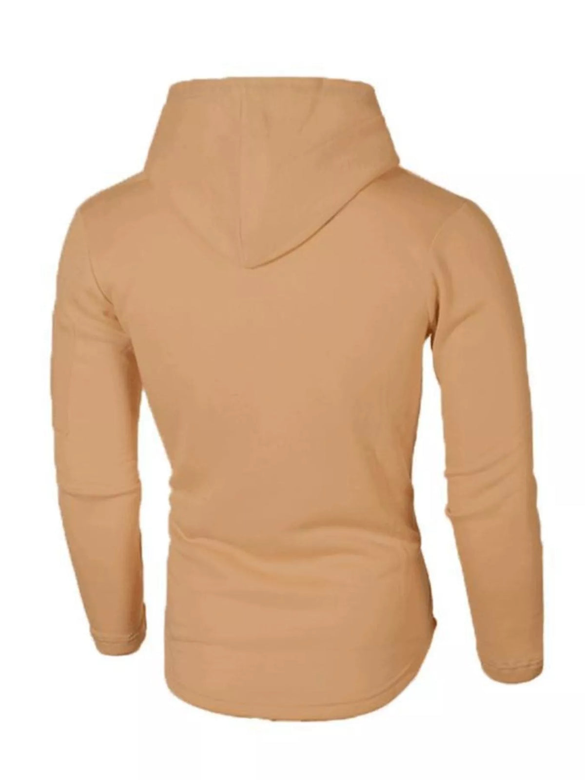 Men's Plus Size Casual Slim Fit Long Sleeve Hoodie
