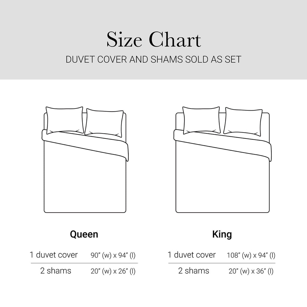 3-Piece Full/Queen 100% Cotton Sateen Duvet Cover Set