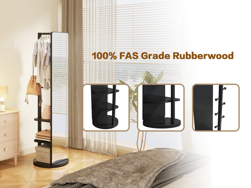 360° Rotating Multifunctional Full Length Mirror