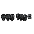 Halloween Decoration Three Skull-shaped Earrings