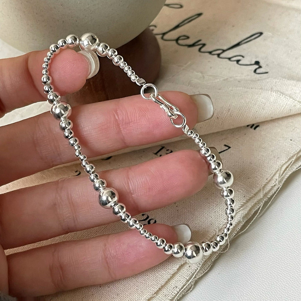 Simple Plain-ring Bracelet Versatile Chain Link