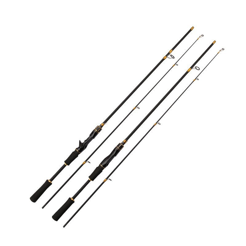 Carbon Fiber Straight-handle Gun-handle Fishing Rod