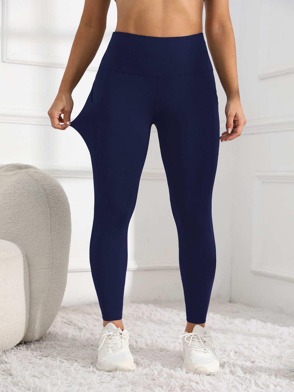 European-Style Cross-Border Yoga Pants New Popular Outdoor Sports Butt-Lifting Fitness Pants Slim High-Waisted Running Leggings For Women
