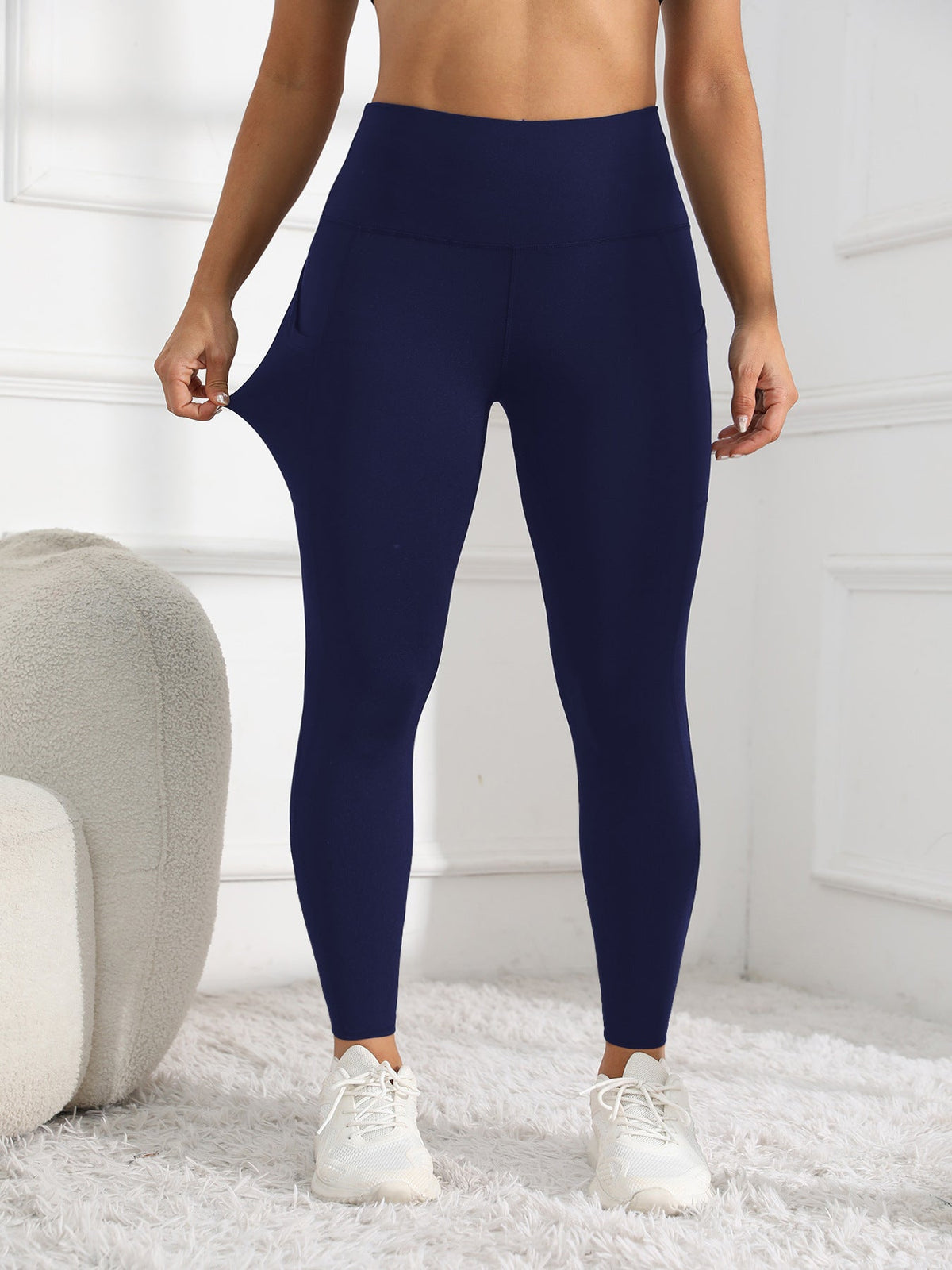 European-Style Cross-Border Yoga Pants New Popular Outdoor Sports Butt-Lifting Fitness Pants Slim High-Waisted Running Leggings For Women