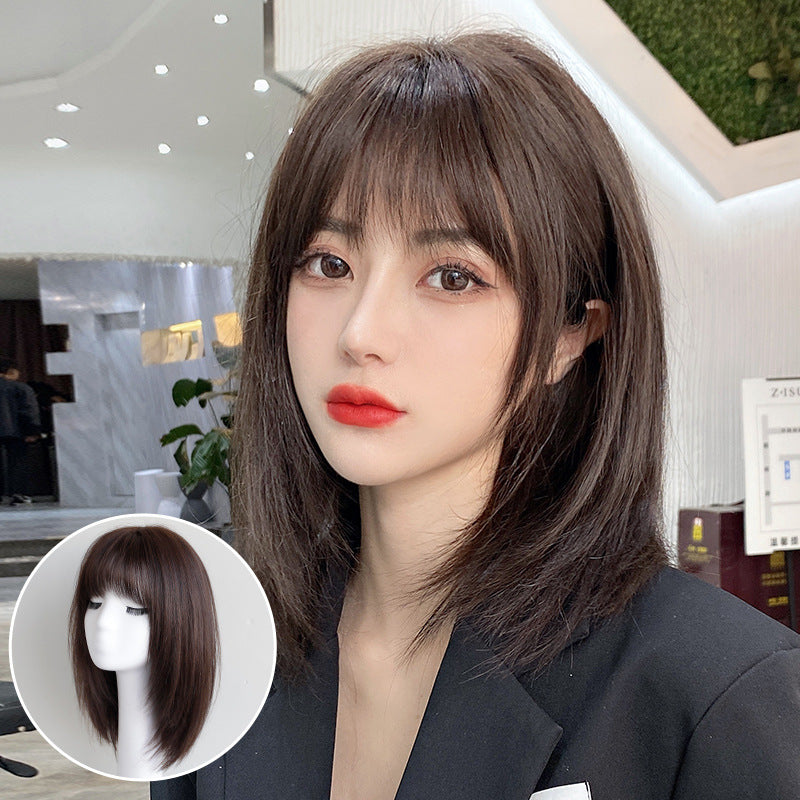 Women's Human Hair Wig Head Cover