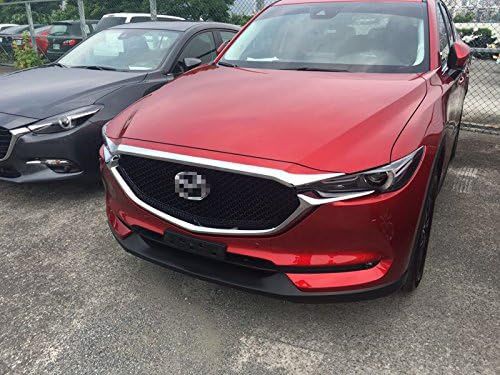 Beautost for Mazda 2017 2018 2019 2020 2021 2022 2023 2024 CX-5 CX5 Chrome Front Hood Grill Cover Bonnet Trim