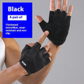 Men's Sports Anti-slip Wear-resistant Outdoor Half-finger Fitness Gloves