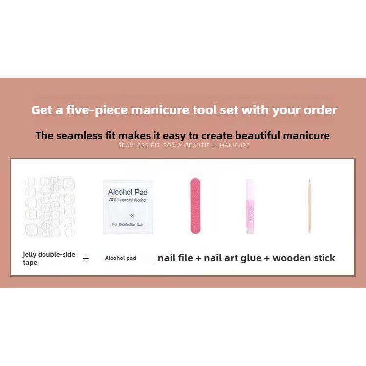 1056- Handmade press on nails fake nails removable Handmade Drawing Nails