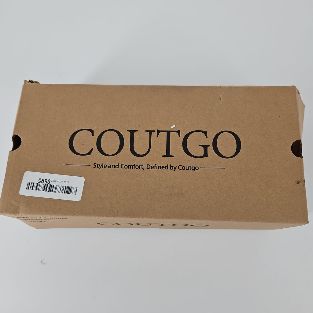 [Like New] Coutgo Women's Blush Pink Mesh Strap Shoes