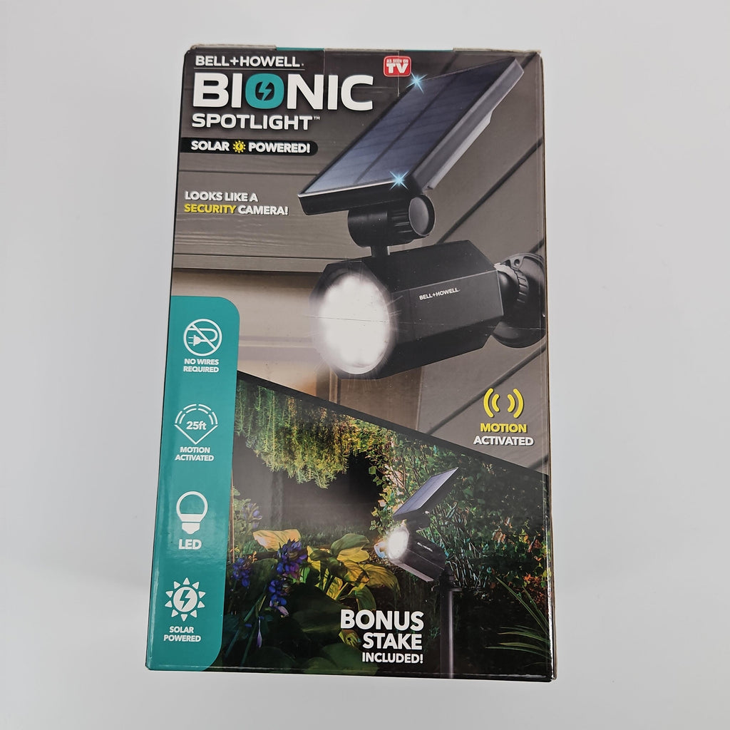 Bell+Howell Bionic Spotlight Solar Motion Lights, 2-Pack