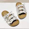 2026 Summer New Girls Bow Birken One-Strap Slippers, Kids Open-Toe Beach Shoes, Wholesale For Little Girls Outdoor Wear