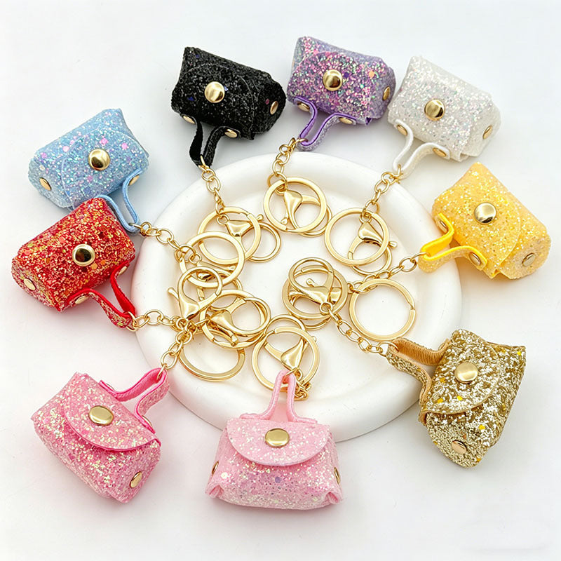New Minimalist Mini Coin Purse Keychain Pendant