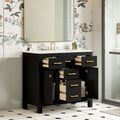 36'' Bathroom Vanity with Ceramic Sink Combo