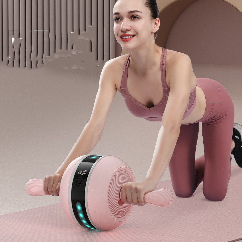 Ab Wheel with LED Light & USB Charging